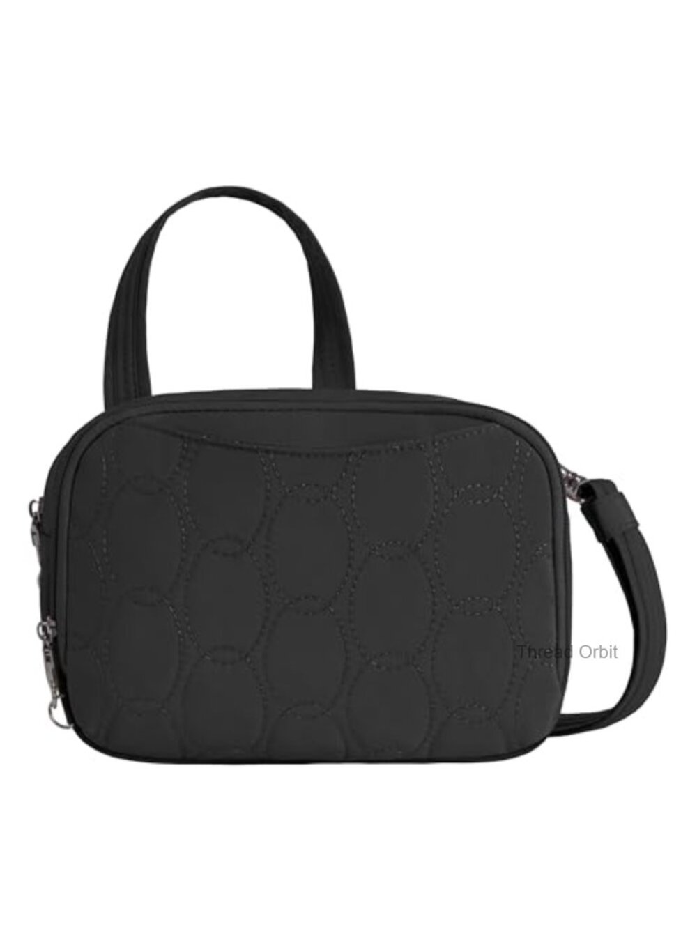 Travelon Anti-Theft Runways Double Compartment Crossbody Nylon